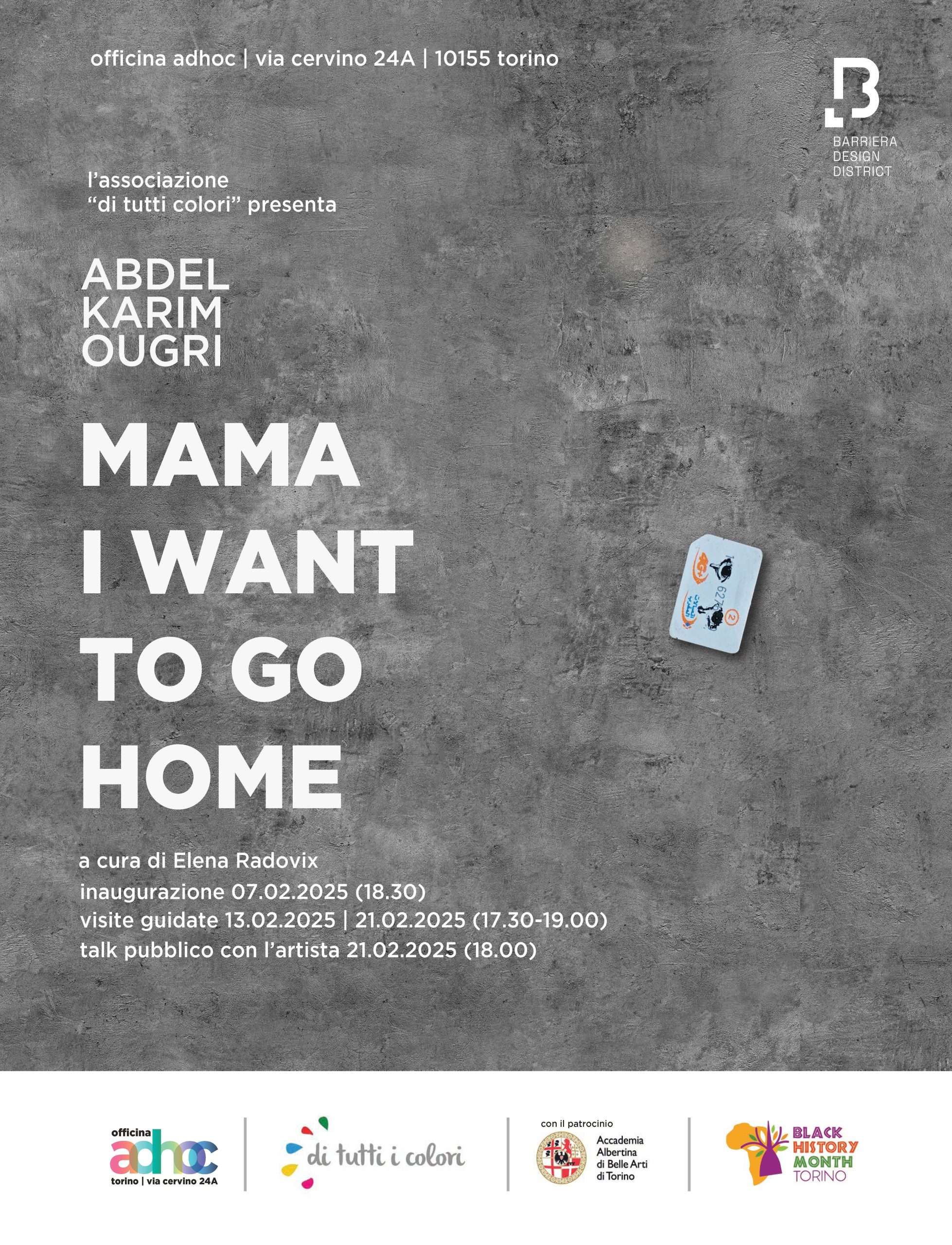 mama i want to go home - abdel karim ougri